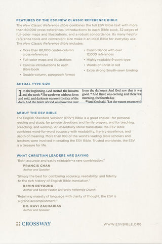 New Reference Bible-ESV-Portfolio Design