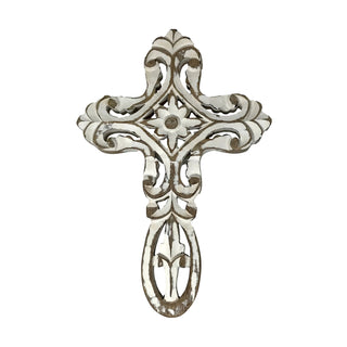 Nazareth Hand Carved Wood Wall Cross