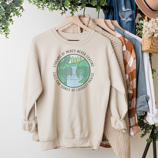 Streams Of Mercy Vintage Wash Sweatshirt - Naptime Faithwear