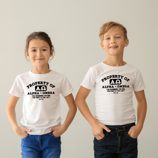 Property Of Alpha & Omega Toddler and Youth T-Shirt