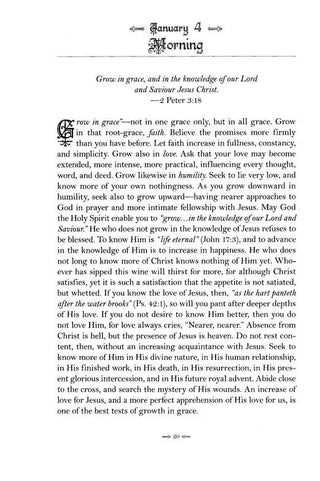 Morning and Evening By Charles Spurgeon