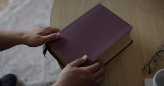 ESV Study Bible, Large Print (Burgundy) Bonded Leather – Large Print