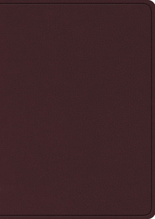 ESV Study Bible, Large Print (Burgundy) Bonded Leather – Large Print