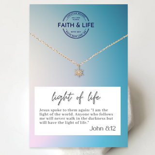 "The Light of Life" 14K Gold Opal Necklace