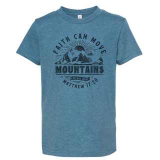 Faith Can Move Mountains Youth T-Shirt