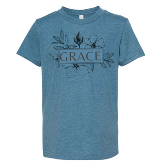 Grace Floral Toddler and Youth T-Shirt