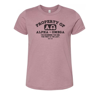 Property Of Alpha & Omega Toddler and Youth T-Shirt