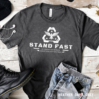 Stand Fast Christian Tee Shirt in Multiple Color Options