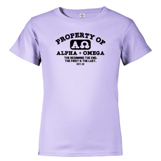 Property Of Alpha & Omega Toddler and Youth T-Shirt