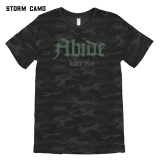 John 15:6 Abide Tee Shirt in Multiple Color Options