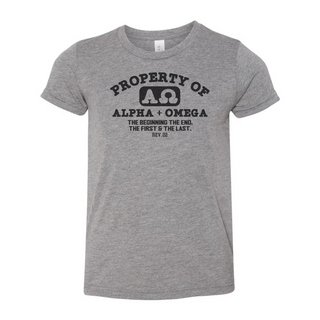 Property Of Alpha & Omega Toddler and Youth T-Shirt