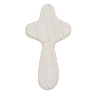 Hand Held Cross White