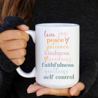 Fruit of the Spirit 15 oz. Ceramic Mug