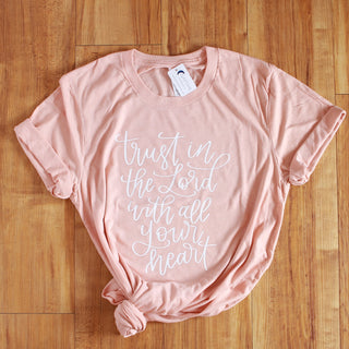 Trust In The Lord T Shirt - Naptime Faithwear