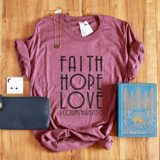 Faith Hope Love T Shirt